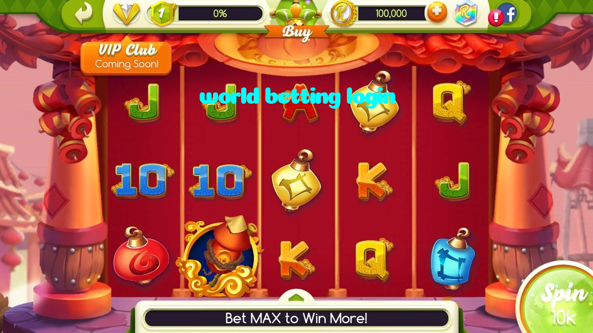 world betting login
